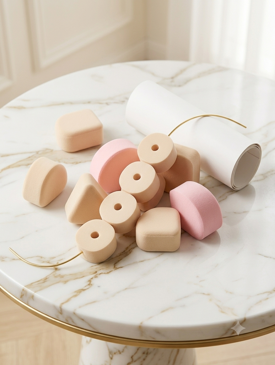 Premium Pack of 5 Makeup Sponges