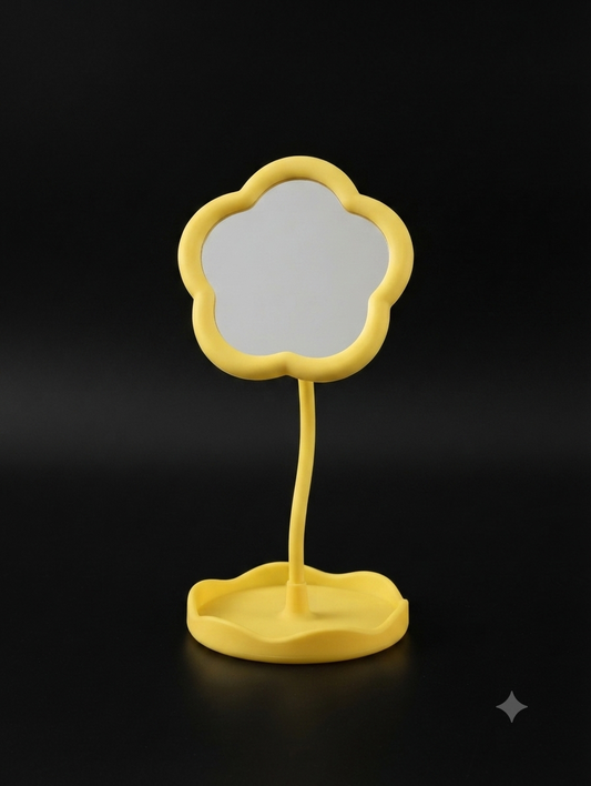 Aesthetic Sunflower Design Vanity Mirror