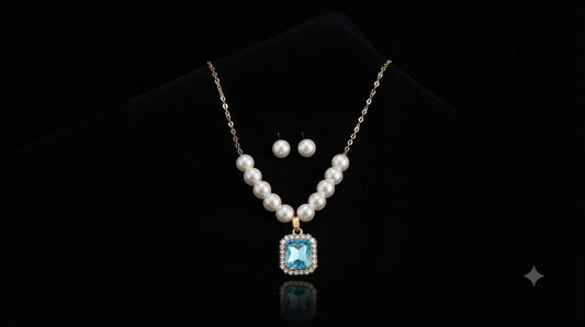 Unique & Aesthetic Necklace and Earrings Set